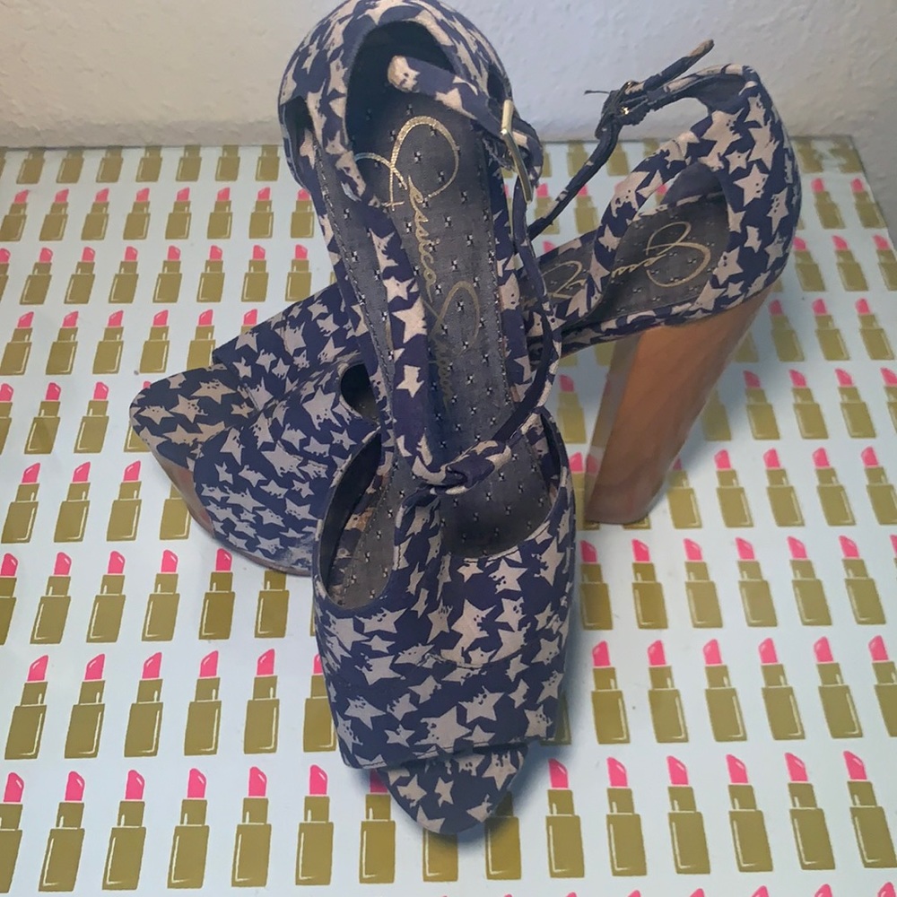 Jessica Simpson Platform Heel Size 8